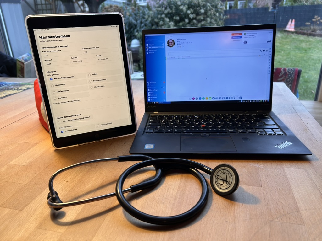 Setup iPad und Laptop